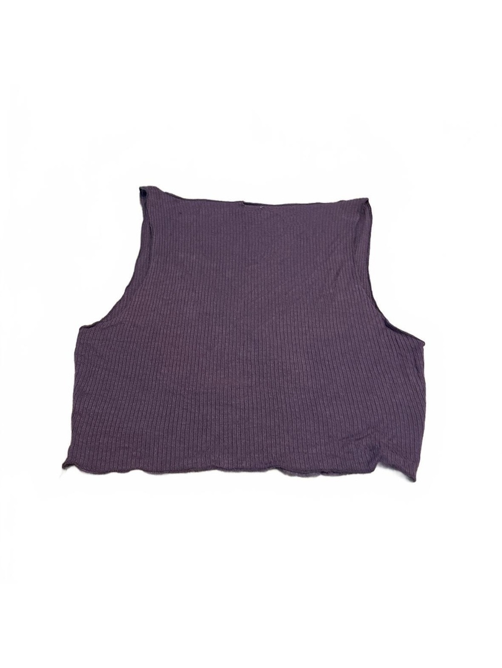 Free People Ribbed Cropped Tank - Small - Picture 2 of 4